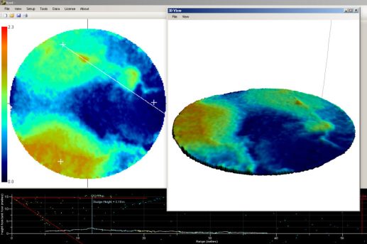 Willacy oil SPOT 3d sludge profiling for oil tanks