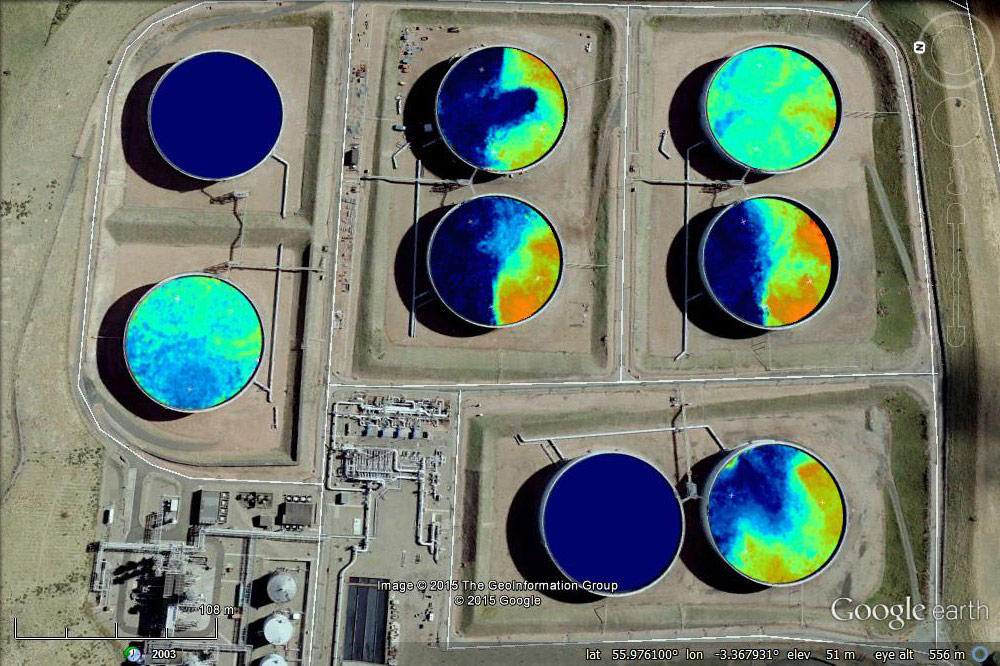 Willacy oil sludge profiling using SPOT