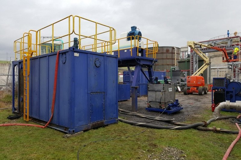 Case Study UK Water Company Tank Cleaning